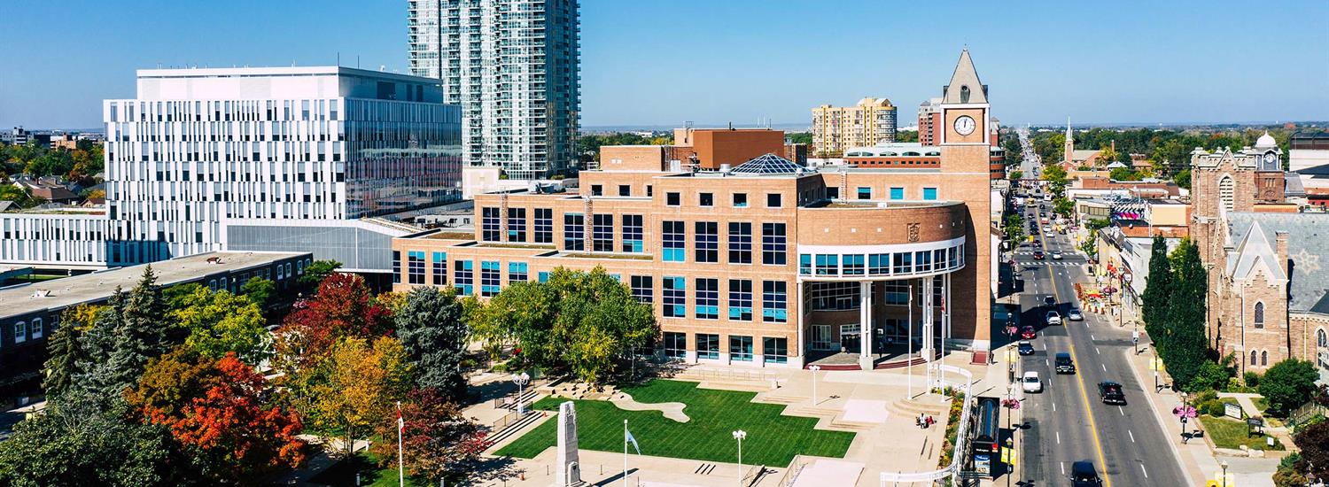 Brampton cityscape and real estate market