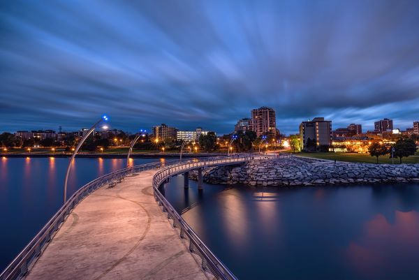 Burlington cityscape and real estate market