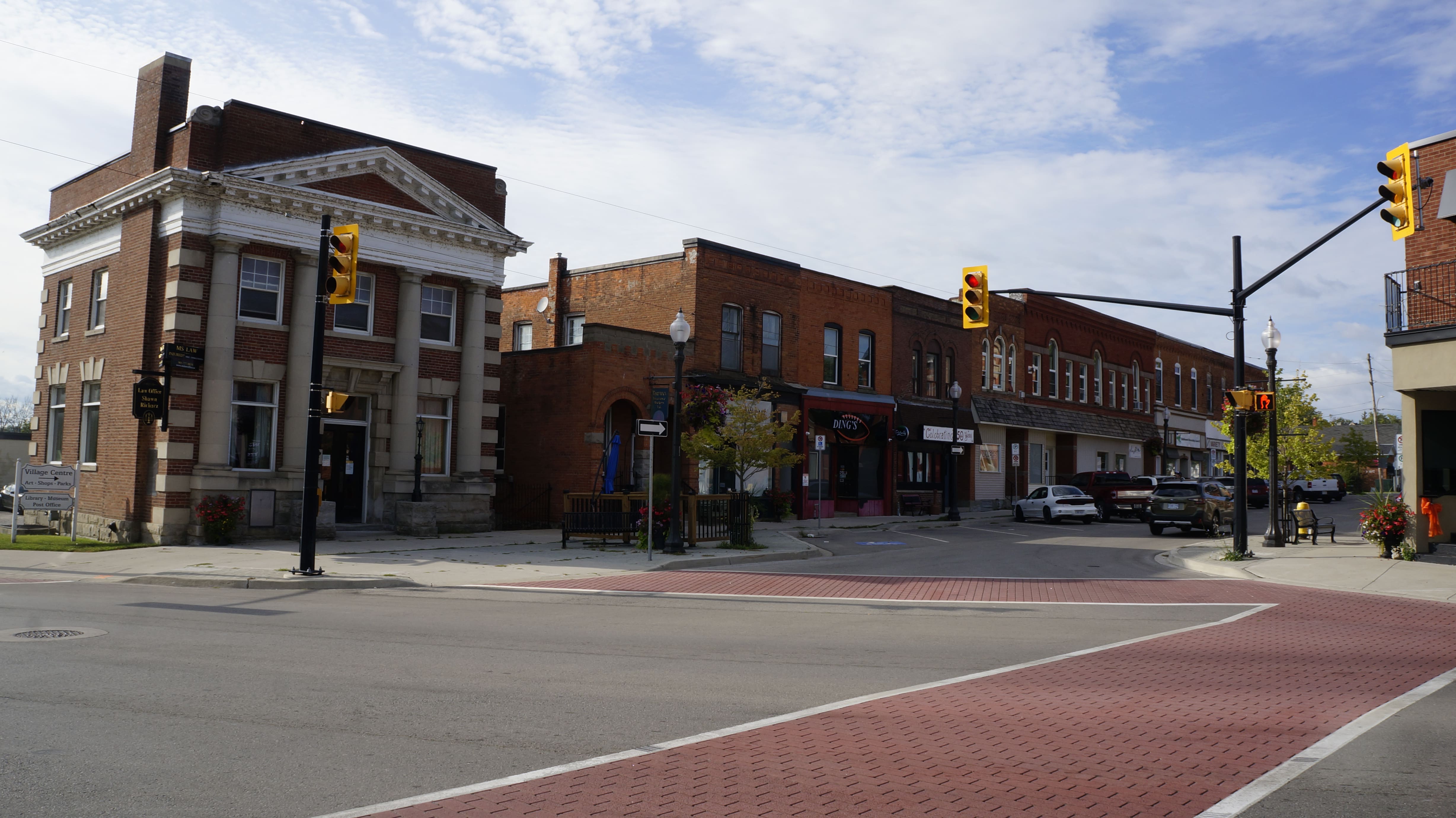 Cayuga cityscape and real estate market