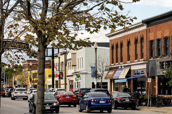 Grimsby cityscape and real estate market