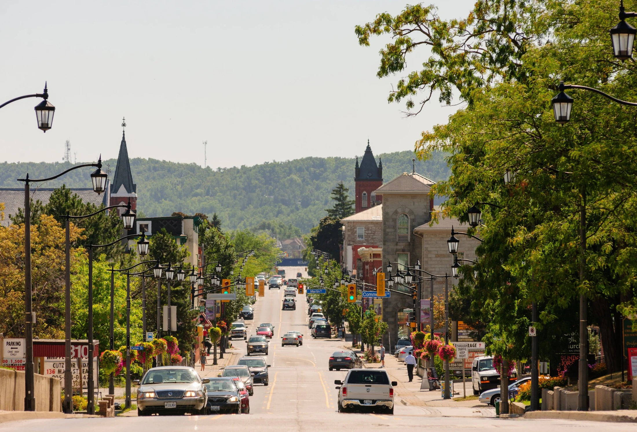 Milton cityscape and real estate market