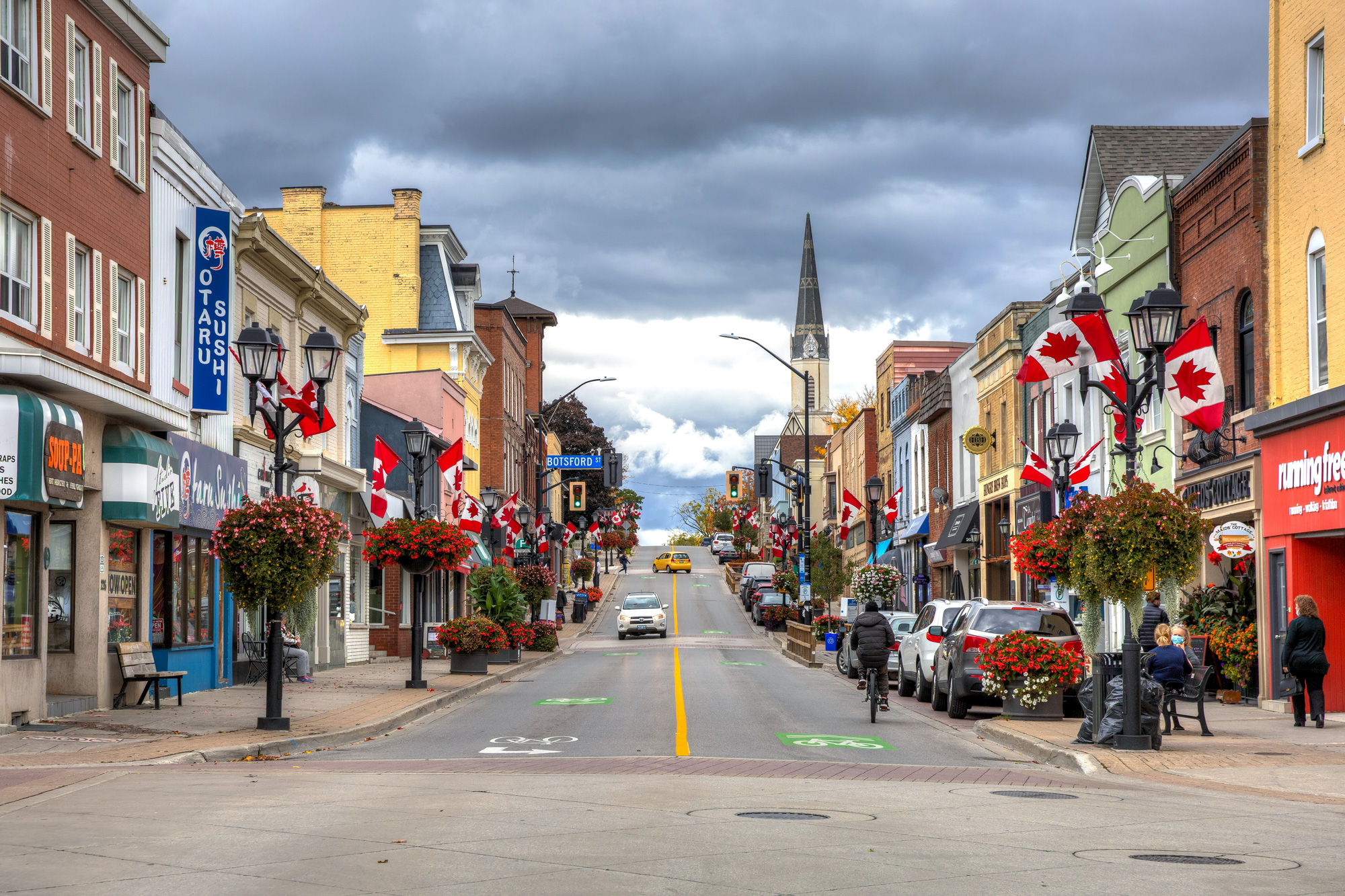 Newmarket cityscape and real estate market