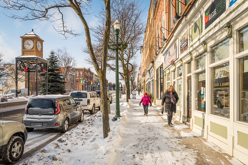 Orangeville cityscape and real estate market