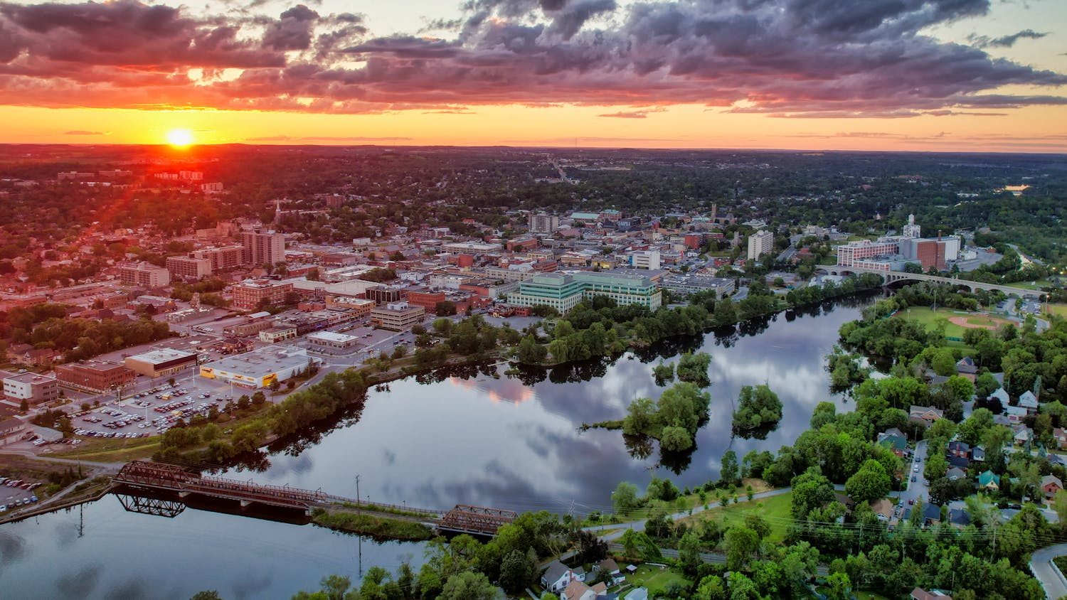 Peterborough cityscape and real estate market